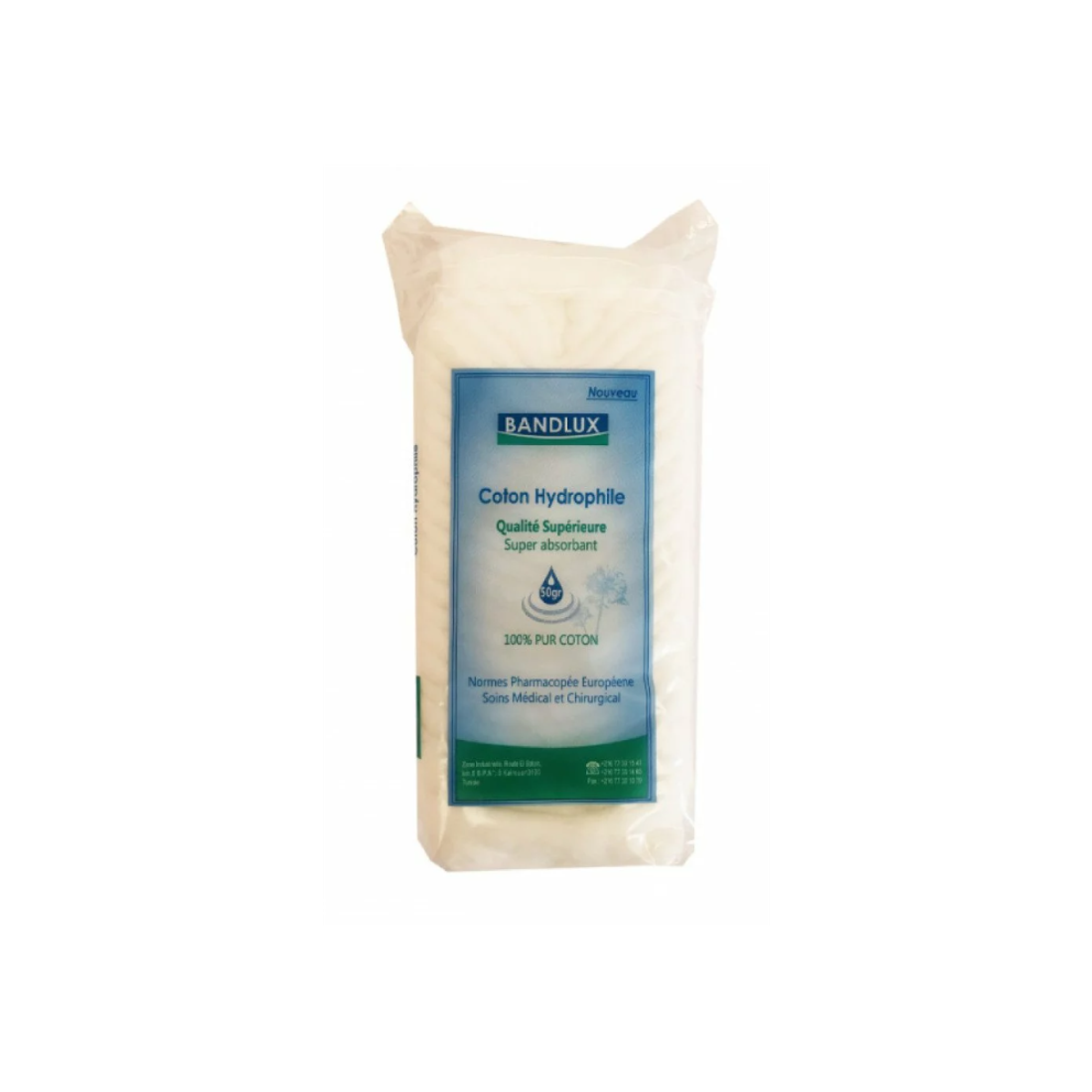Bandlux coton hydrophile, 50 g