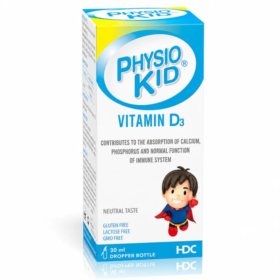 HDC Physiokid vitamine D3, 30 ml