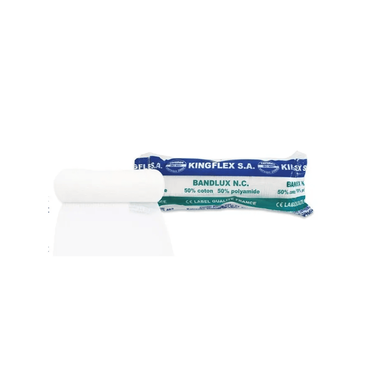 Kingflex Bandlux Bande de gaze 10 cm × 3 m