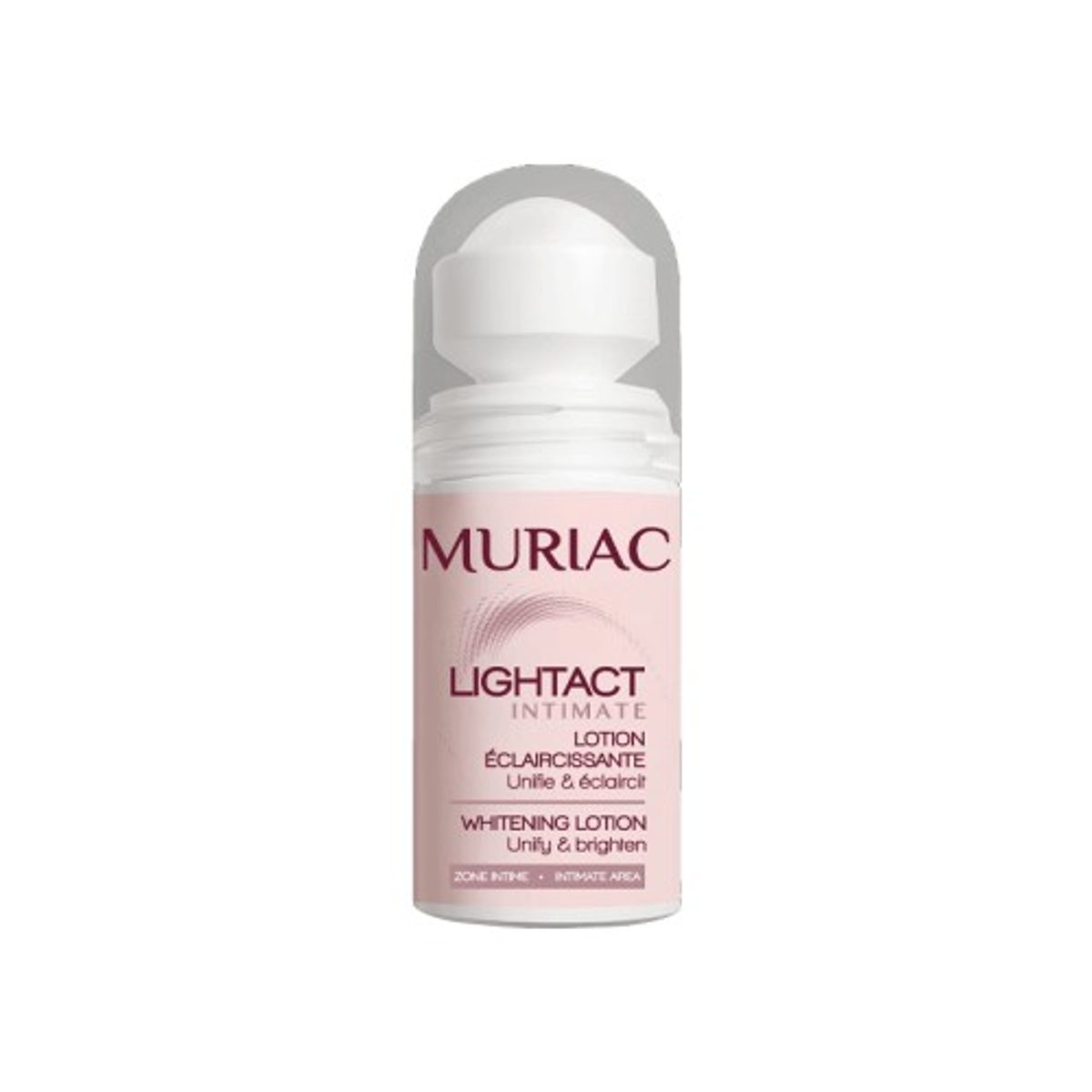 Lotion intime éclaircissante Muriac Lightact, roll-on 50 ml