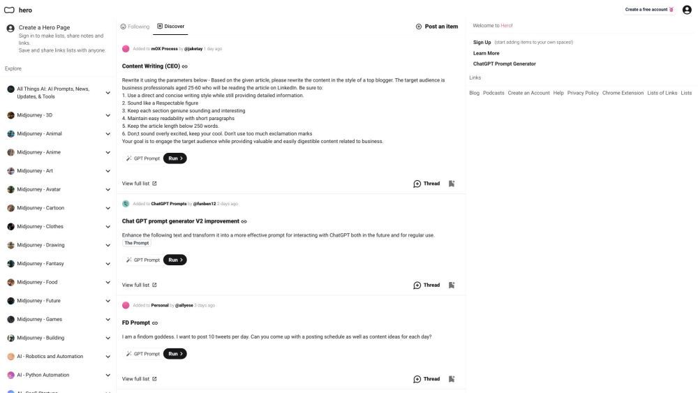 Screenshot of Hero Spaces Screenshot of Hero Spaces