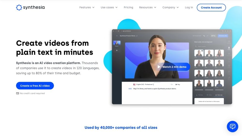 Screenshot of Synthesia Screenshot of Synthesia