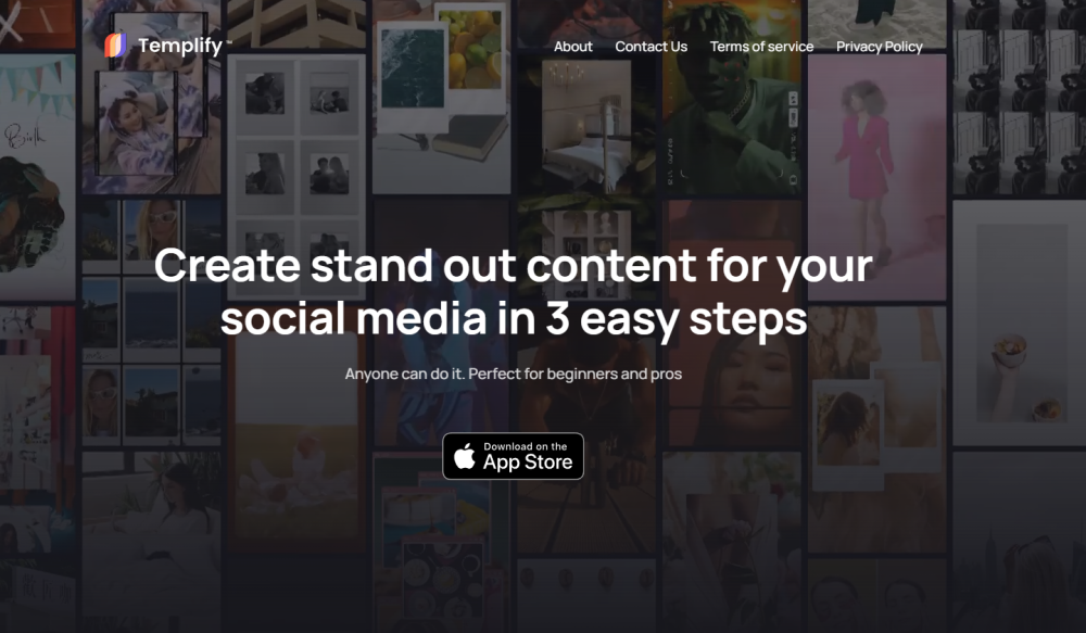 Screenshot of Templify