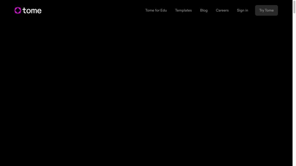 Screenshot of Tome Screenshot of Tome