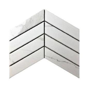 White Carrara Marble Mosaic (MCS660772)