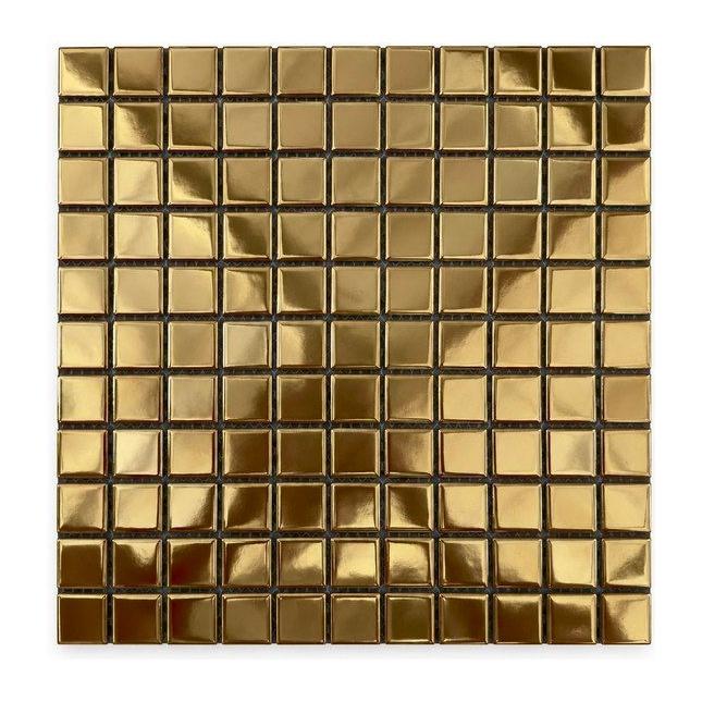 Matte Electroplated Pure Gold Decor Tile (MCS630506) · photo 2026
