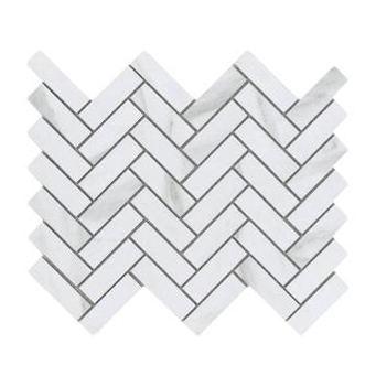 White Carrara Marble Mosaic (MCS660774)