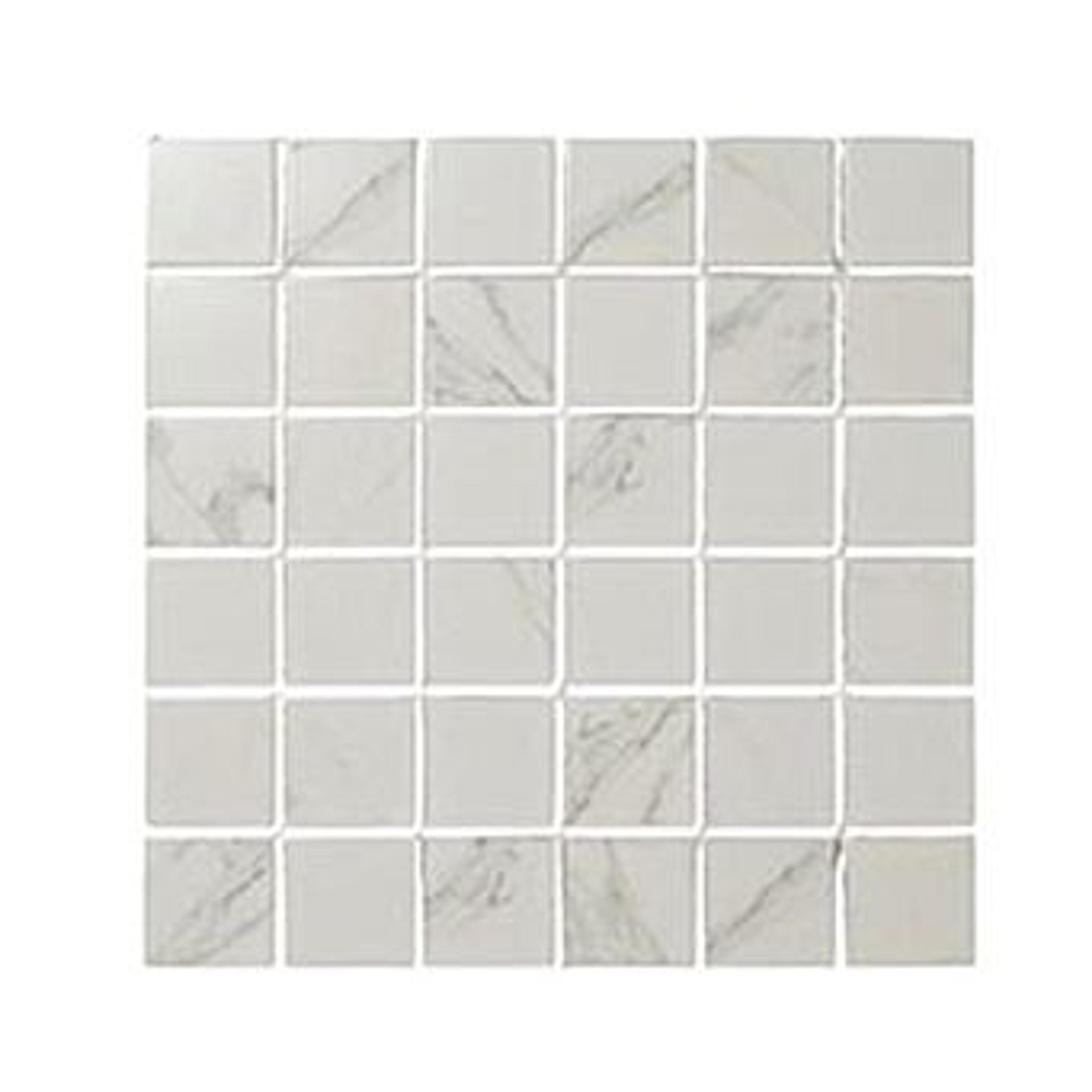 White Carrara Marble Mosaic (MCS660601)