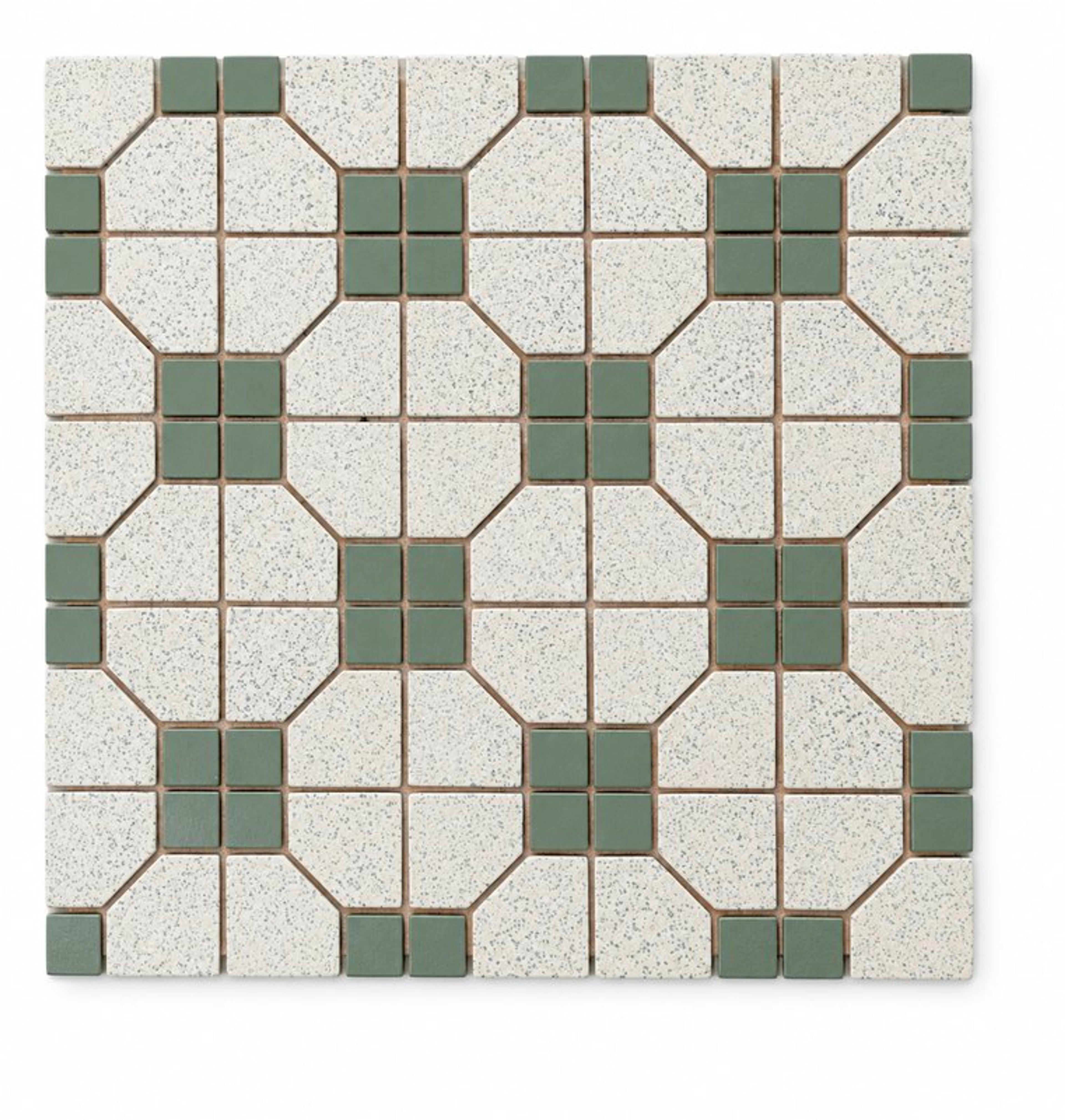 Green Classiko Octagon Decor Tile (MCS-28) · photo 2026