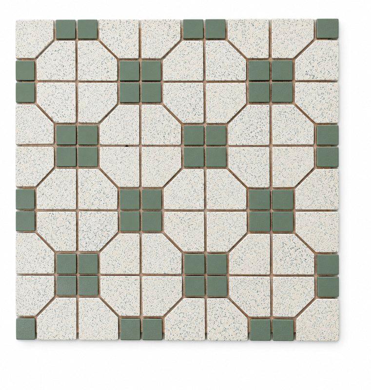 Green Classiko Octagon Decor Tile (MCS-28) · photo 2026