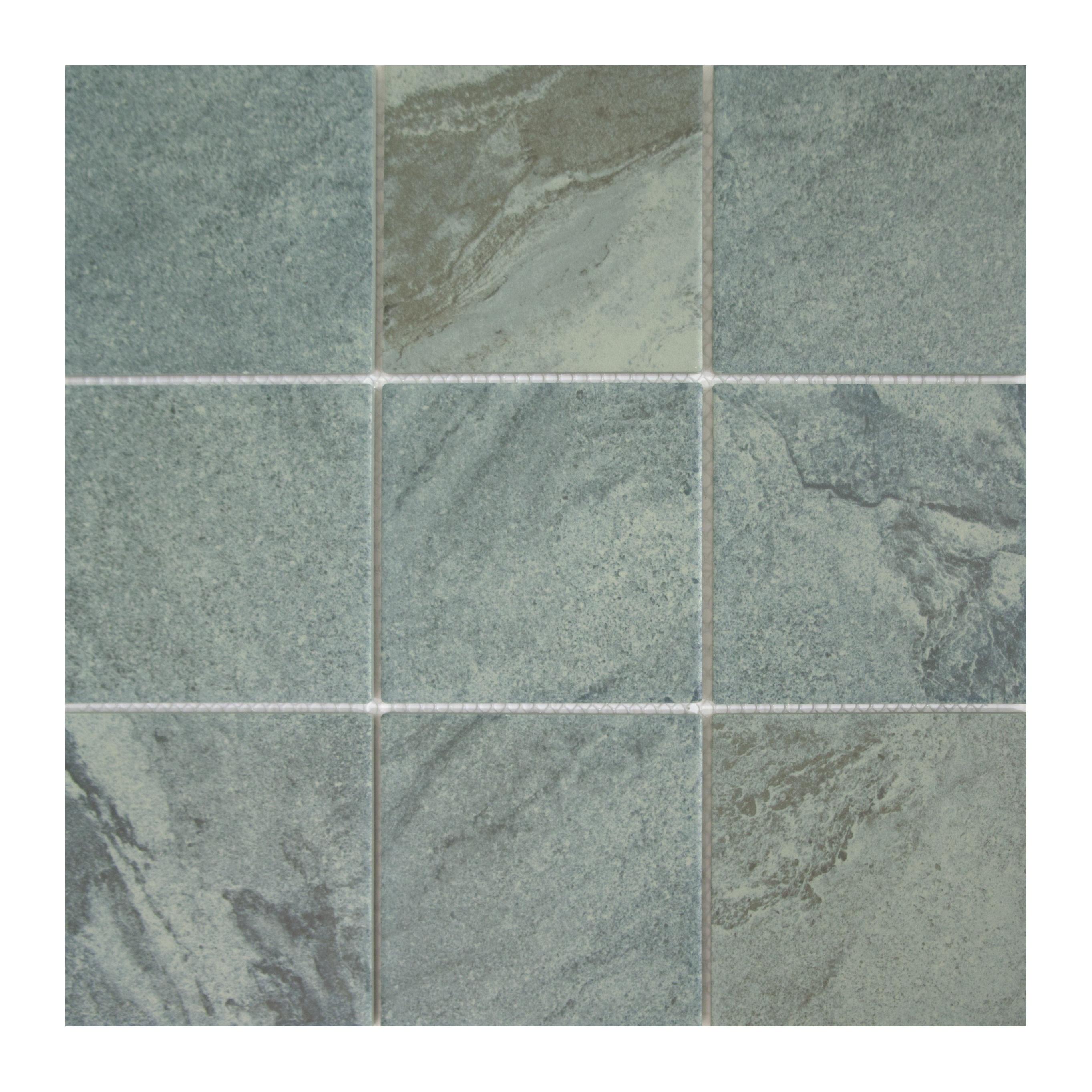 Grey Green Slate Sukabumi Mosaic (MCP690609)