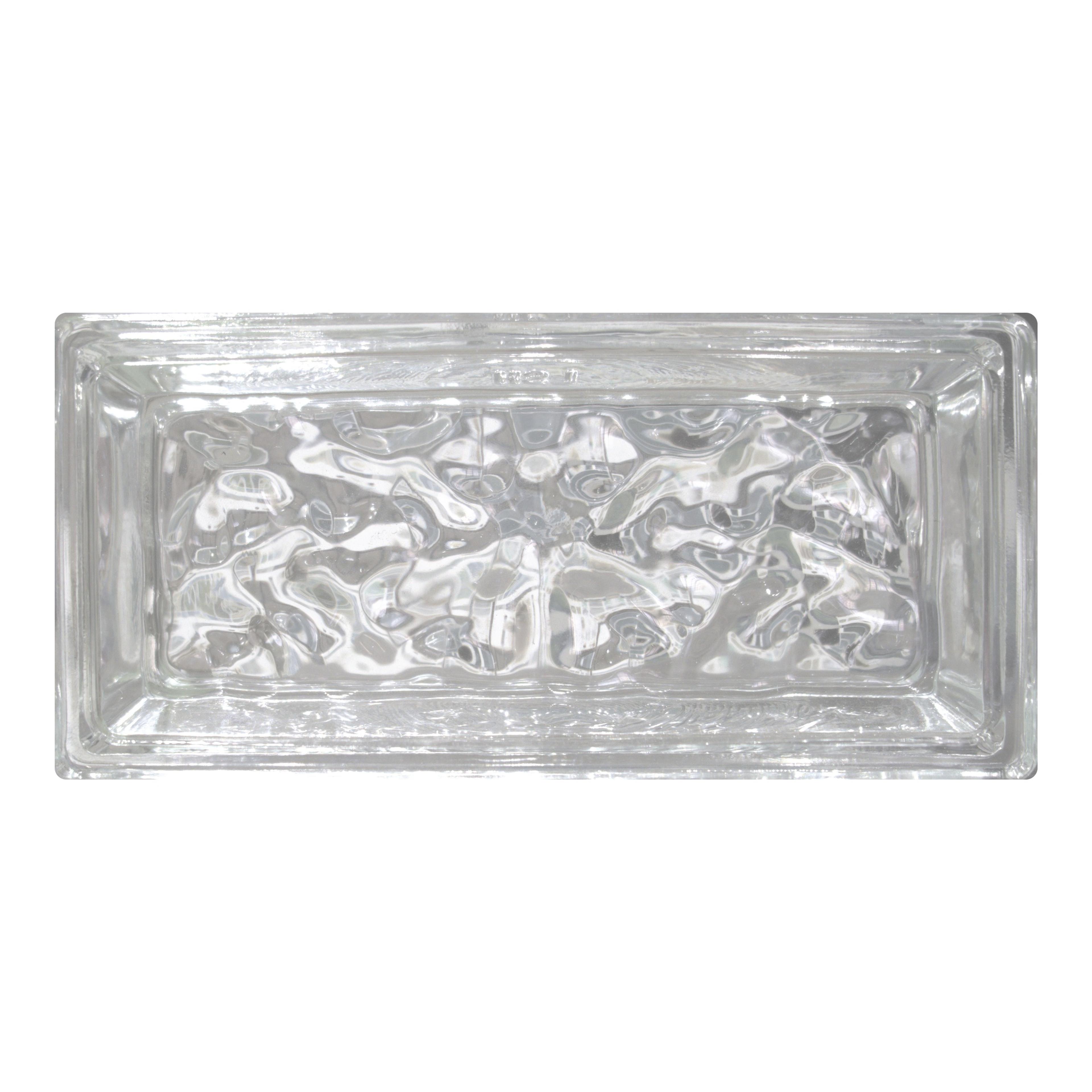 Clear Glass Brick 190x90x50mm (GB50319) · photo 2026