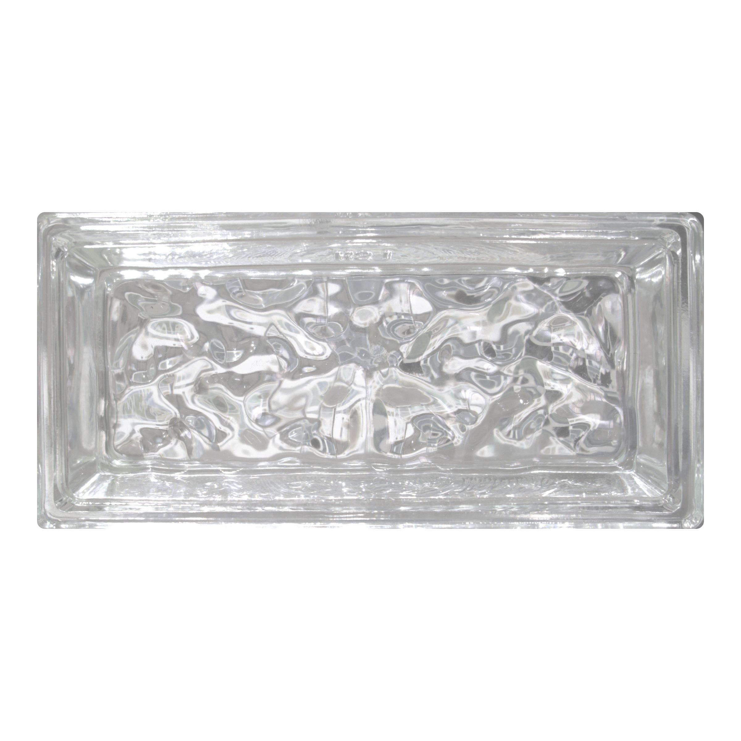 Clear Glass Brick 190x90x50mm (GB50319) · photo 2026