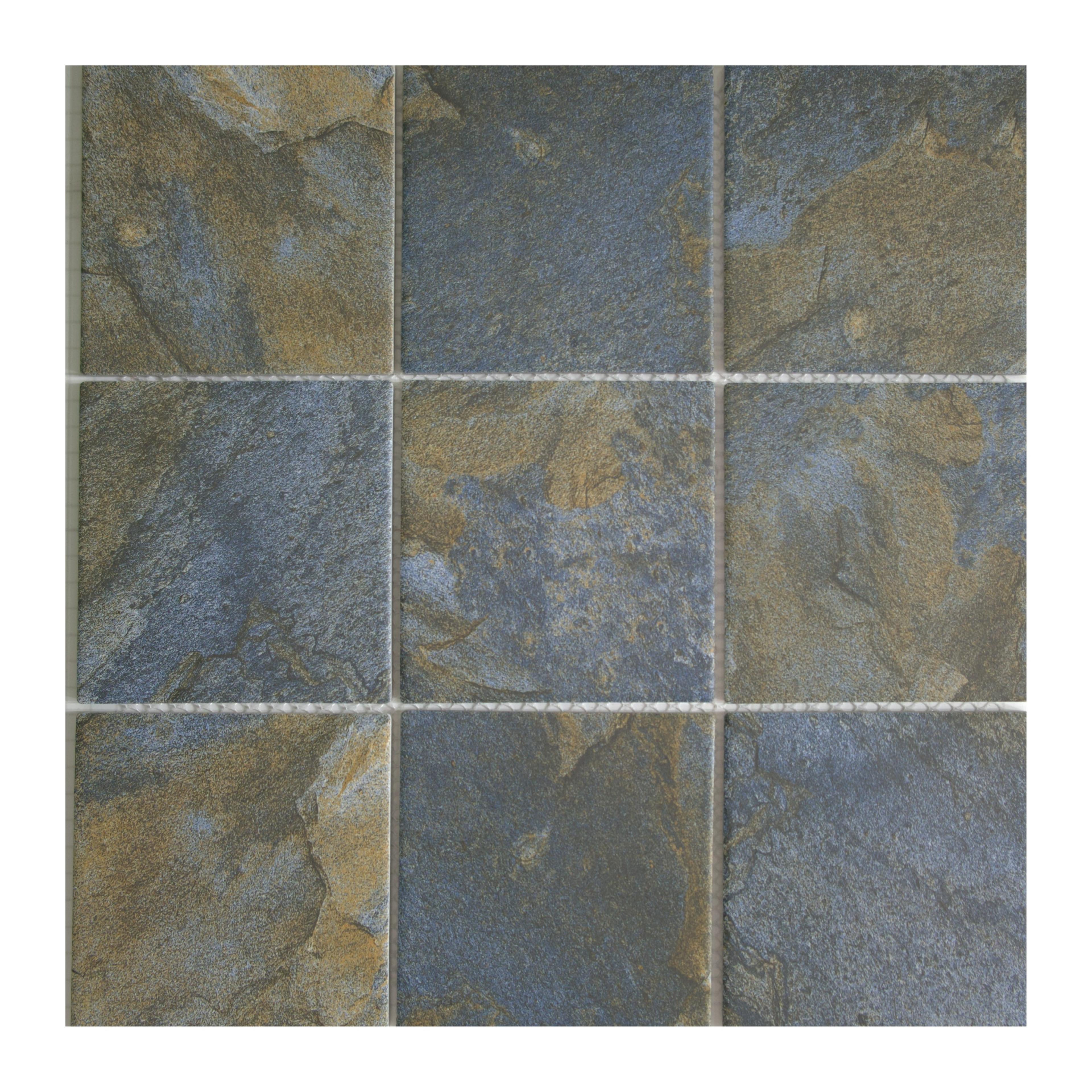 Blue & Rust Slate Pool Mosaic 97mm (MCP690718)