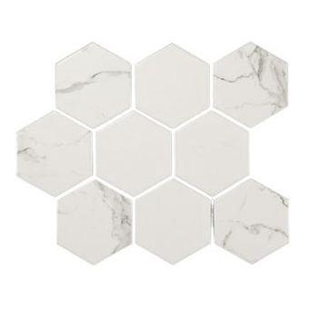 White Carrara Marble Mosaic (MCS660801)