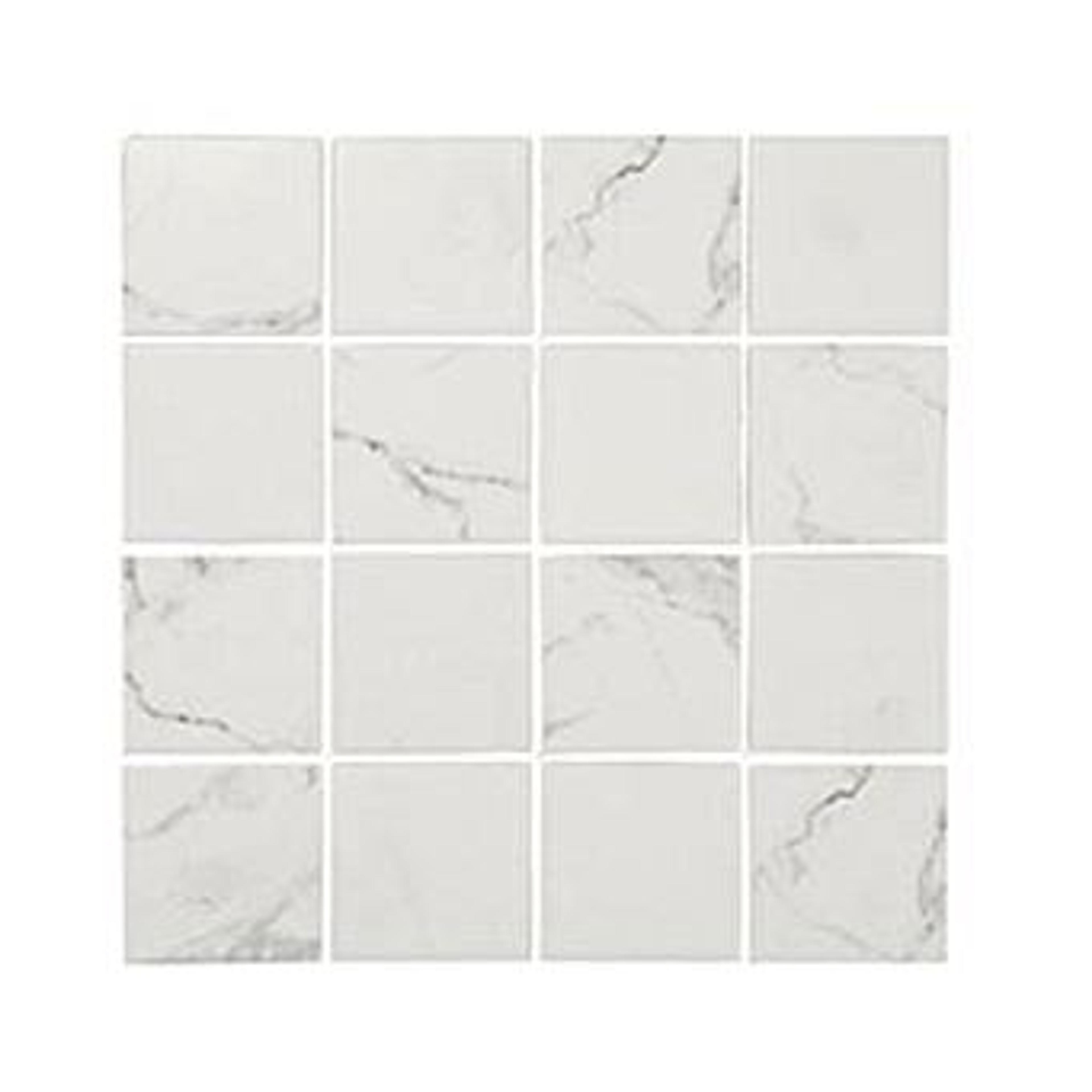 White Carrara Marble Mosaic (MCS660602)