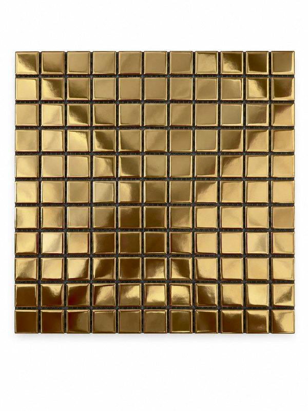 Matte Electroplated Pure Gold Decor Tile (MCS630506) · photo 2026