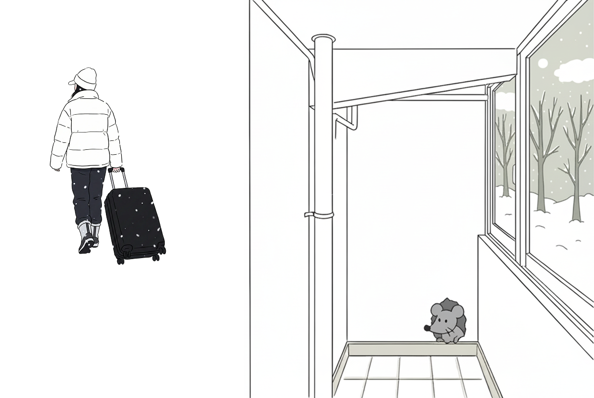 겨울에 벽에서 쥐가 나왔어요 (실화)