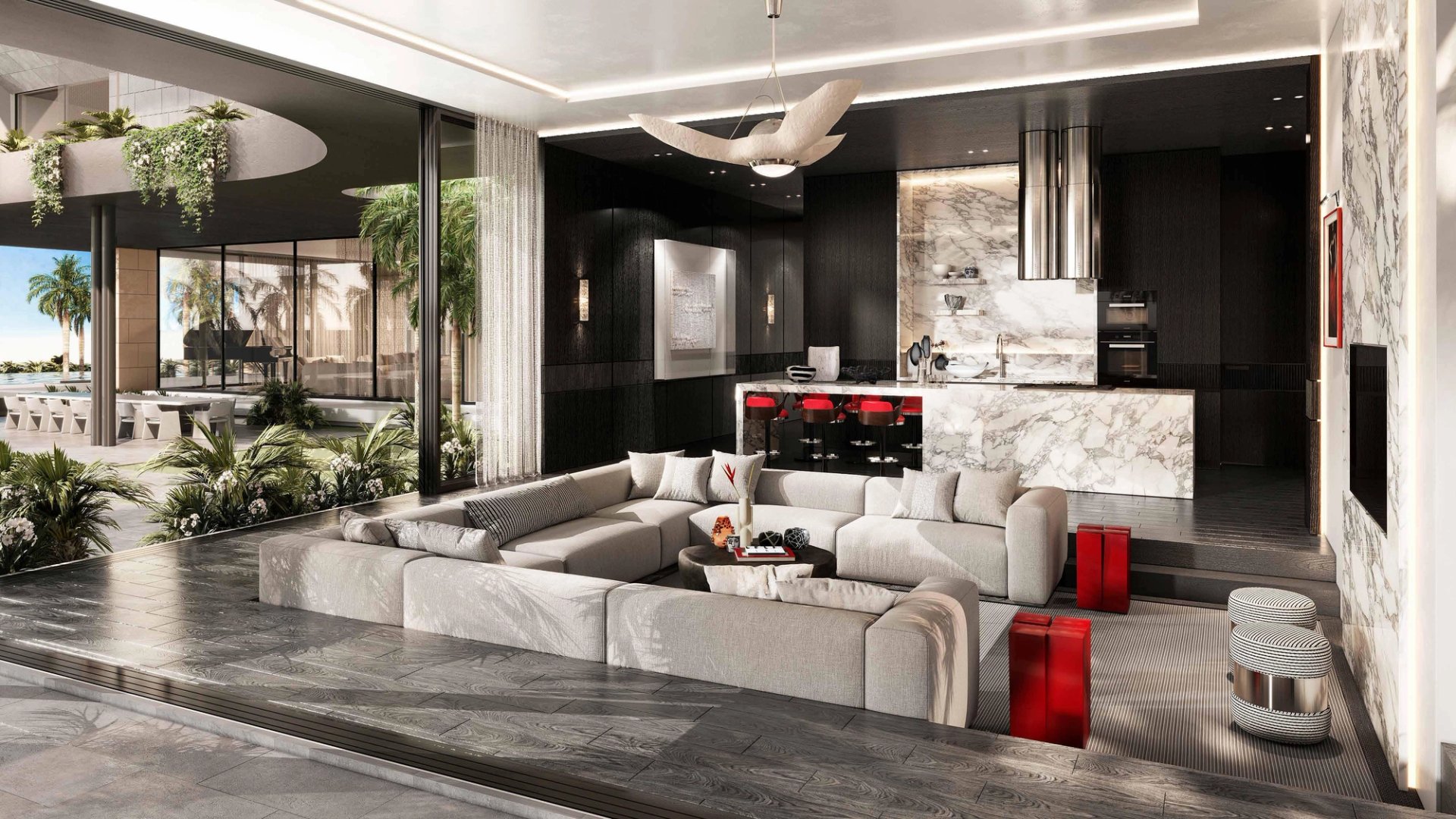 Edge Estate interior living space