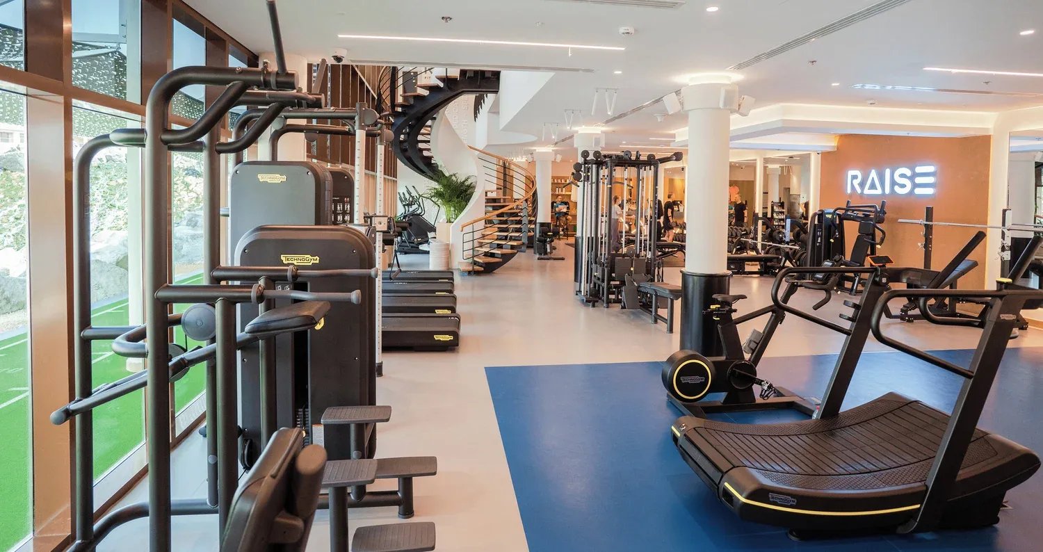 Training equipment at Raise Fitness and Wellness