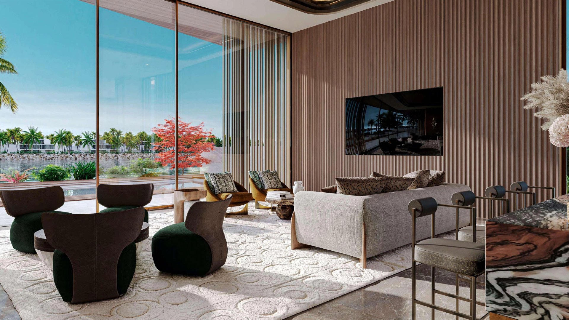 Calia lounge interior