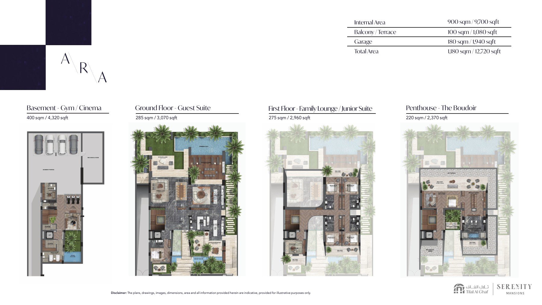 Ara mansion floor plan