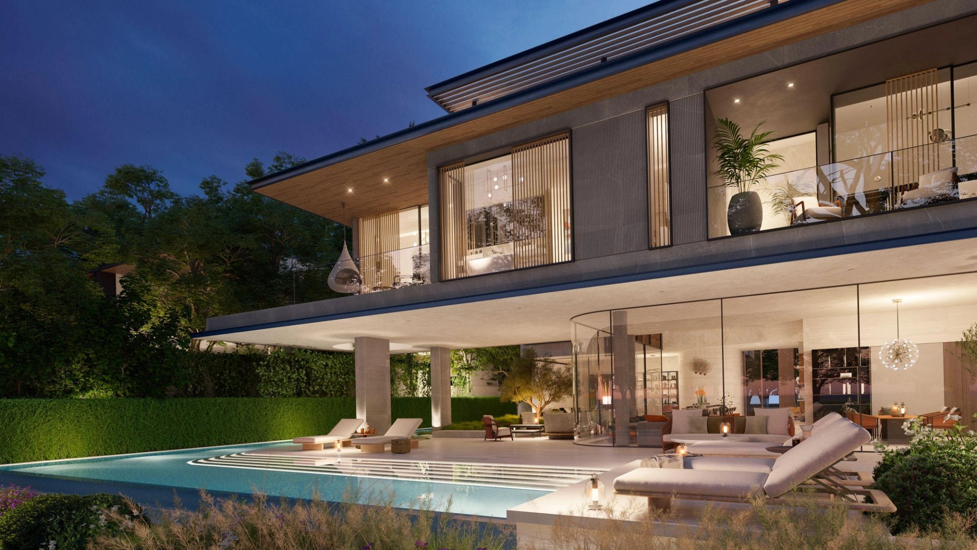 Maia mansion and pool