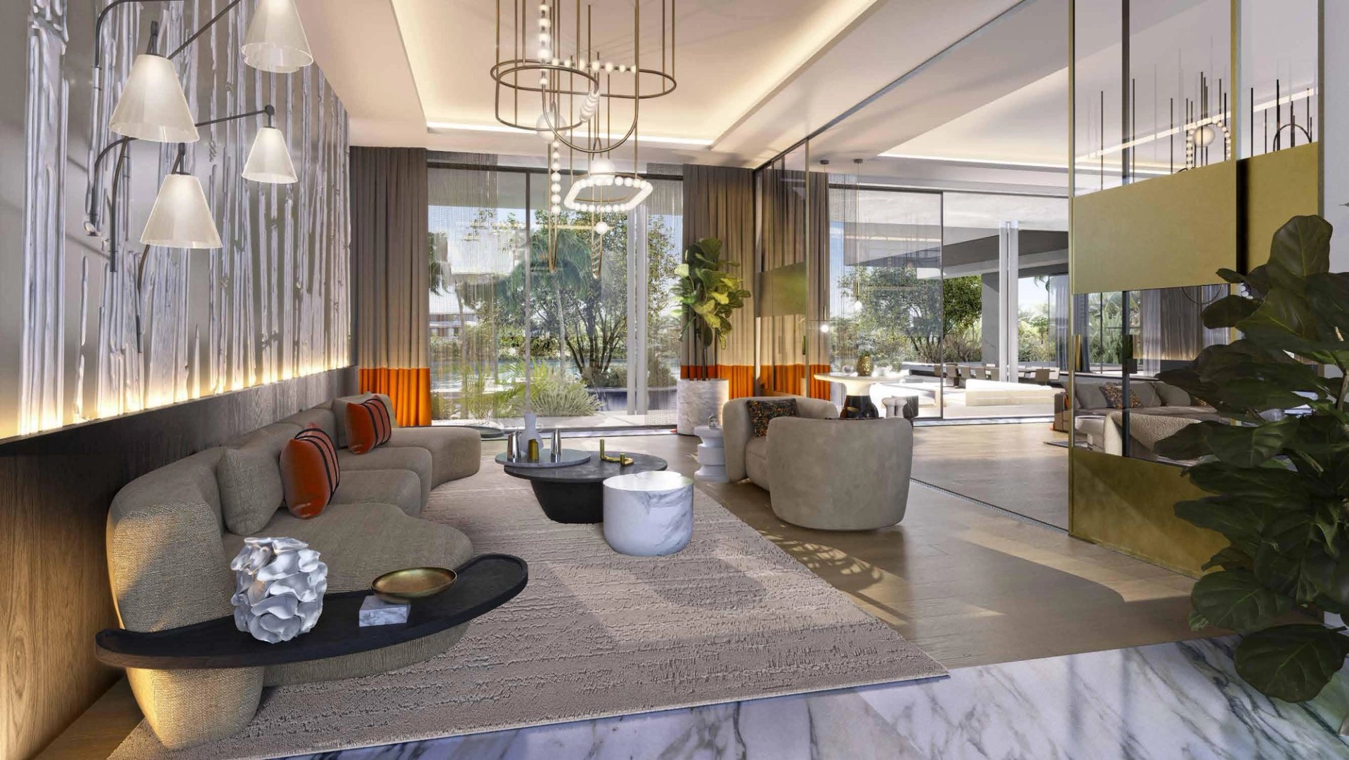 Shore Estate outdoor living area