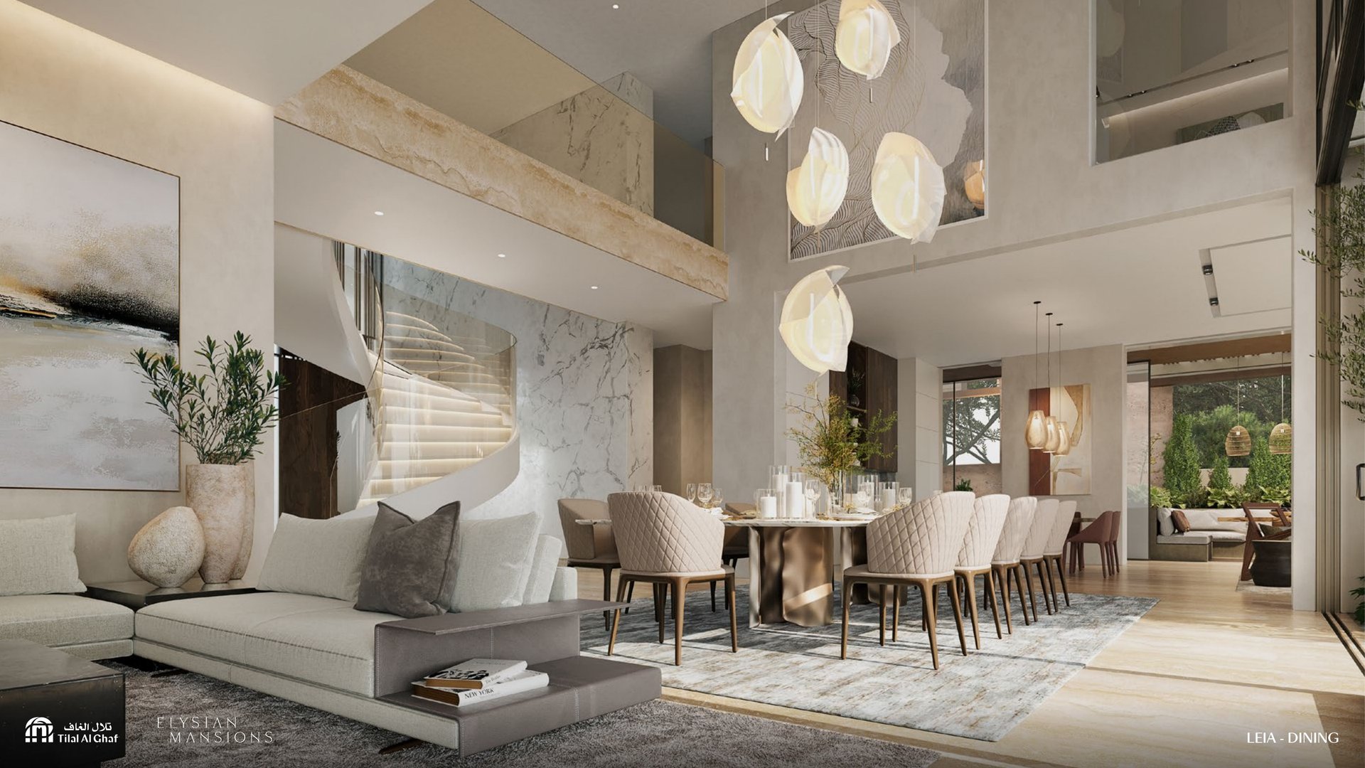 Leia dining room rendering