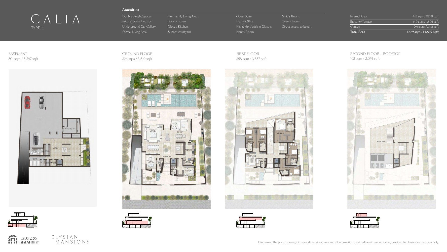 Calia Type 1 floor plan