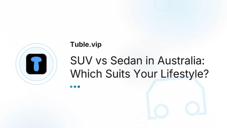 SUV vs Sedan in Australia: Which Suits Your Lifestyle?