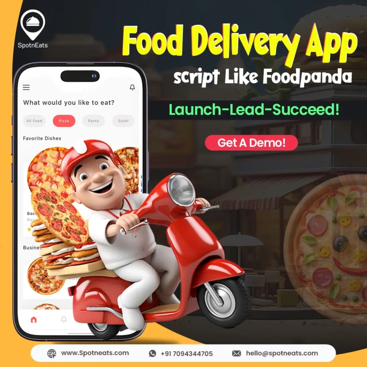 Upgrade Tech Stack For Food Delivery App | SpotnEats App Development | Other food products | Burnie | Ad gallery (SEO) | 1