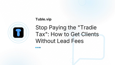 Service Pros: Get Clients Without Lead Fees | Tuble.vip