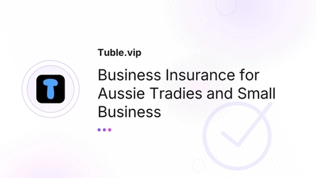 Business Insurance for Aussie Tradies and Small Business