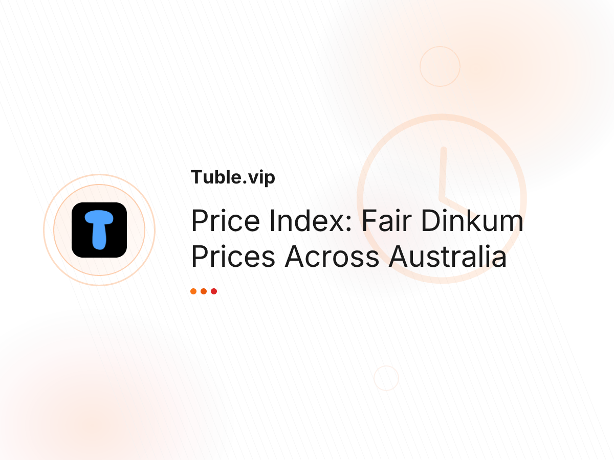 Price Index: Fair Dinkum Prices Across Australia
