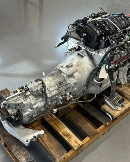 LS2 6.0L V8 Engine paired with TR6060 6SPD Manual Transmission Ready to Run | Auto parts | Sydney | 1