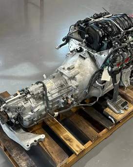 LS2 6.0L V8 Engine paired with TR6060 6SPD Manual Transmission Ready to Run