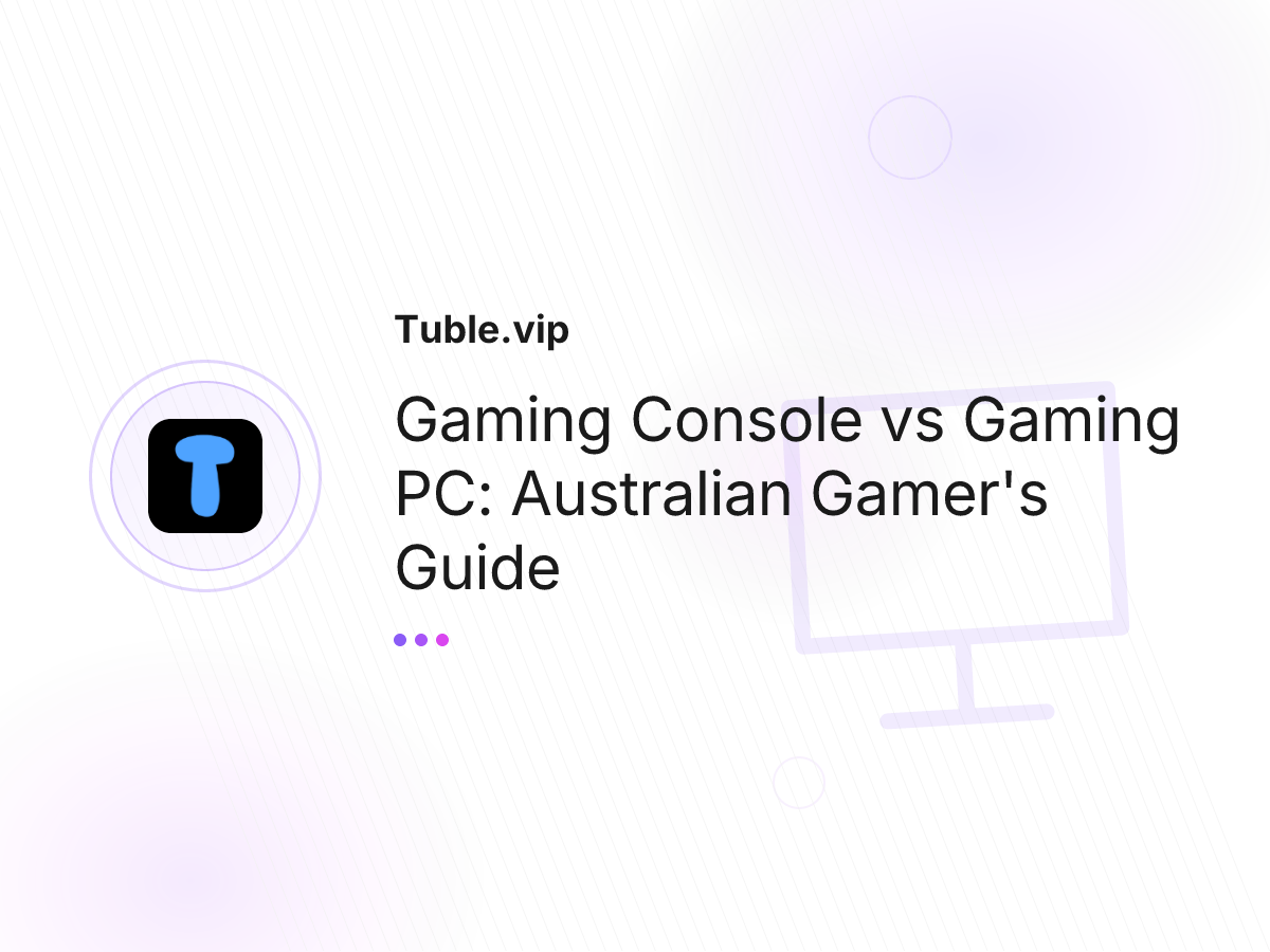 Gaming Console vs Gaming PC: Australian Gamer's Guide