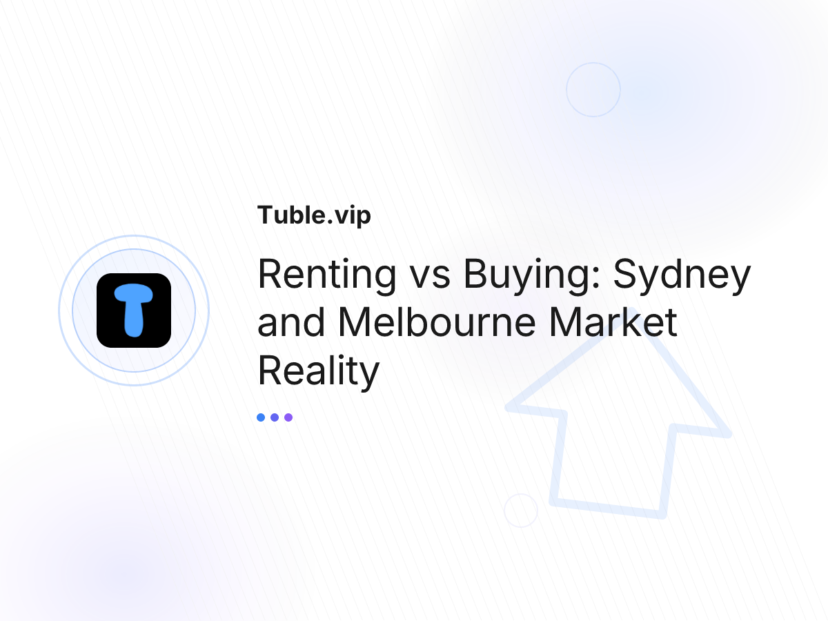 Renting vs Buying: Sydney and Melbourne Market Reality