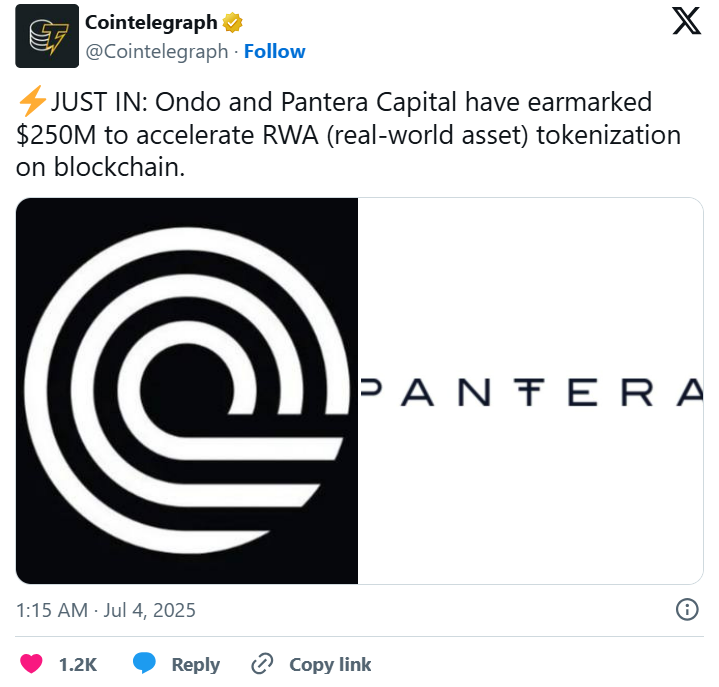 Ondo Finance: Scaling Regulated RWAs On-Chain - What You Need to Know