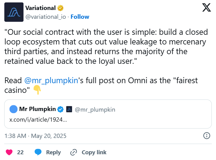 Variational: P2P Derivatives Stack for Any Token - What You Need to Know