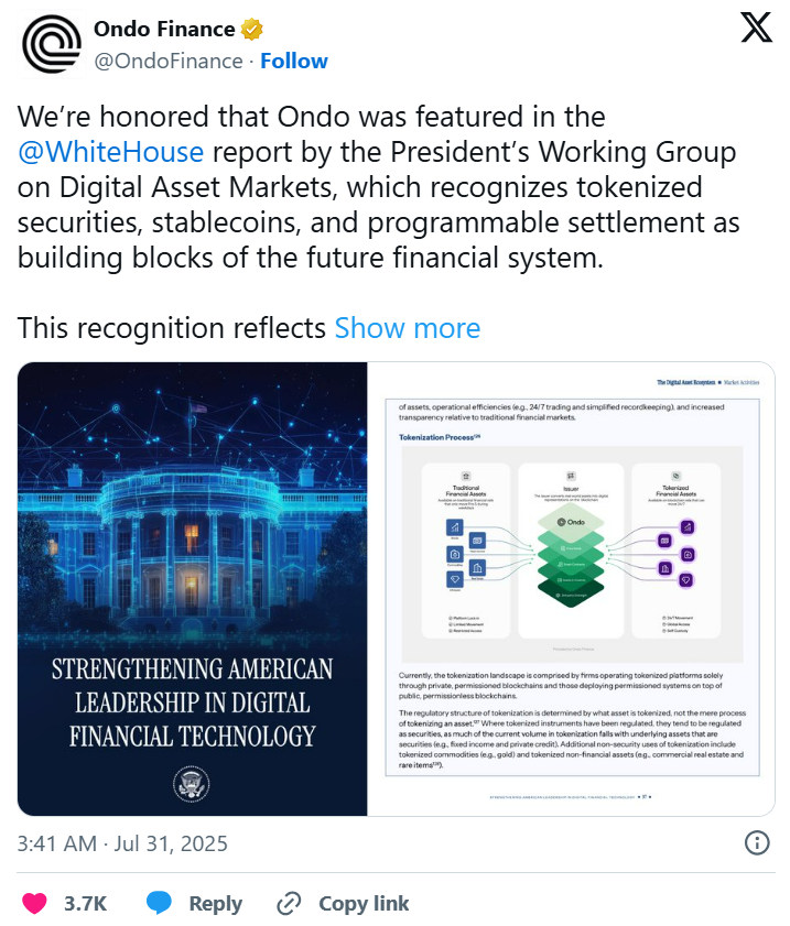 Ondo Finance: Scaling Regulated RWAs On-Chain - What You Need to Know