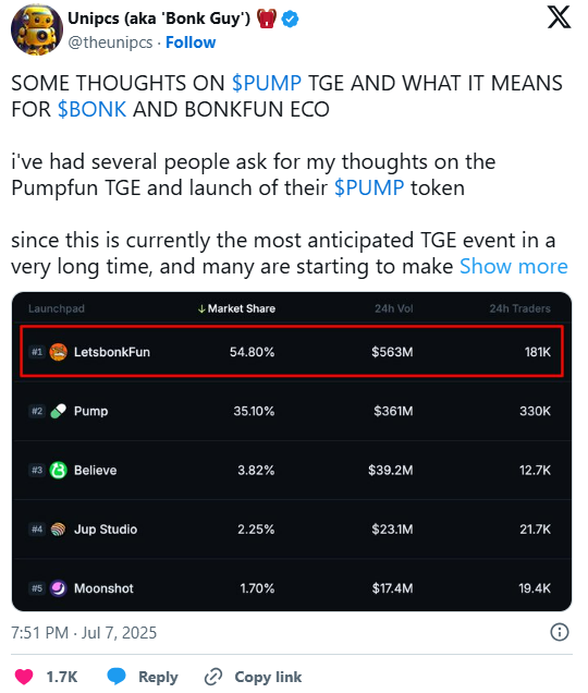 BonkFun: Real Cashflows and Powerful Flywheels - What You Need to Know