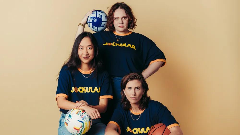 E.R. Fightmaster, Tien Tran and Katie Kershaw Team on ‘Jockular’ Queer Sports Podcast From Adam McKay’s Hyperobject