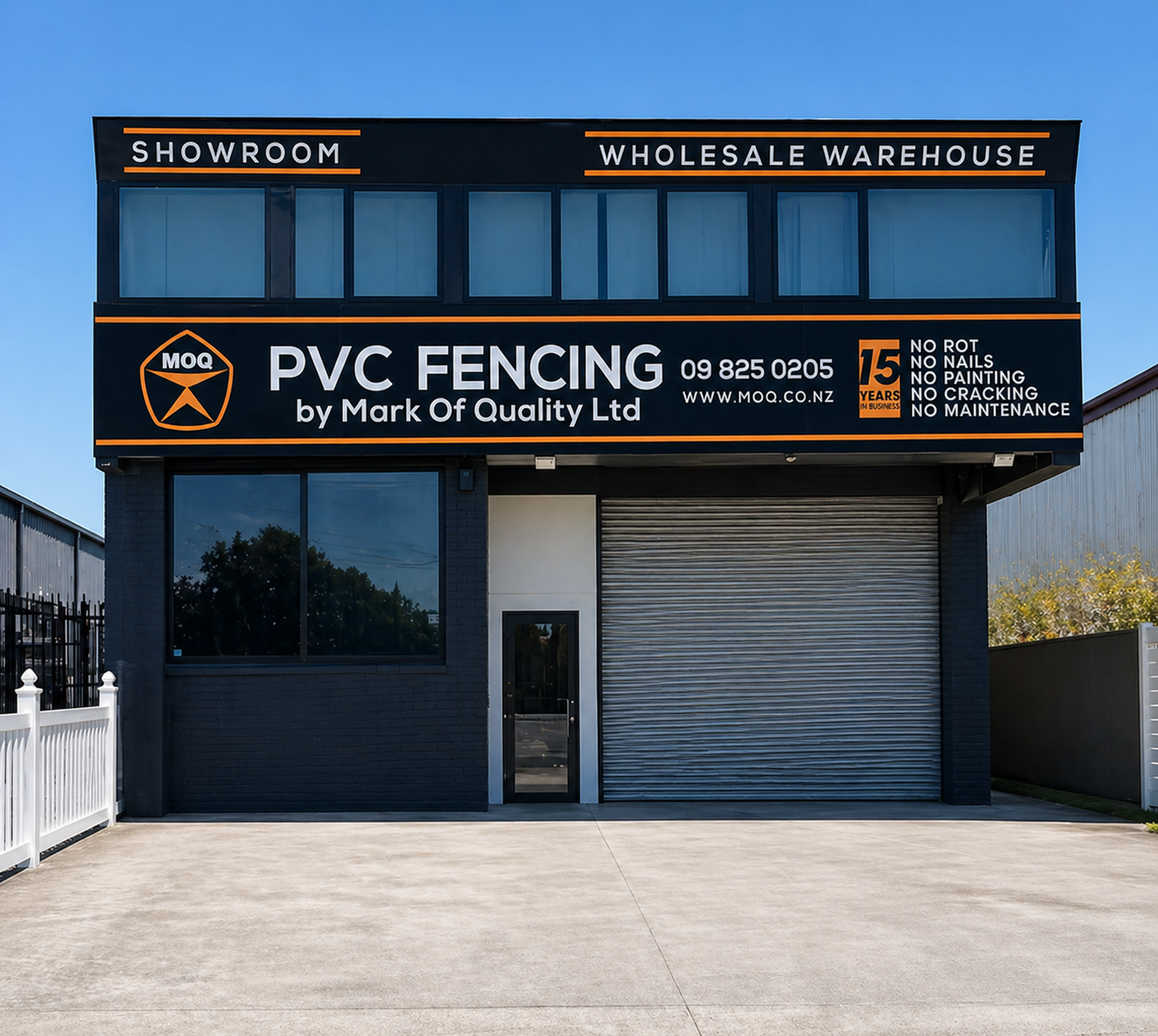 Mark of Quality showroom and wholesale warehouse in New Lynn, Auckland