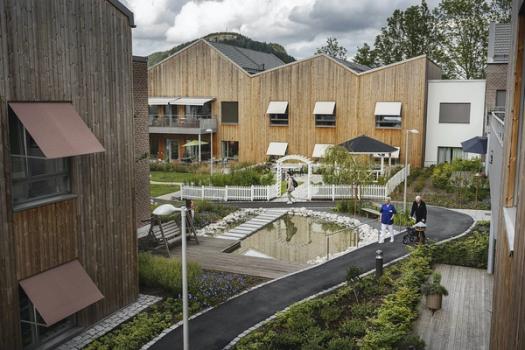 Carpe_Diem demenslandsby i Bærum. Foto Benjamin A. Ward  Nordic Office of Architecture