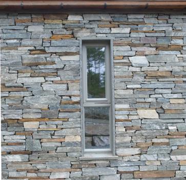 Detalj, hytte på Einhaugen