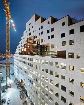 The Carve - kontor og bolig, Barcode. Arkitekt: A-lab. Foto: Ivan Brodey