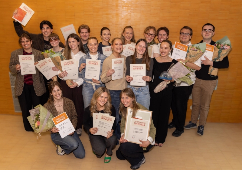 Sommerens mottagere av AHO Awards ved AHO.