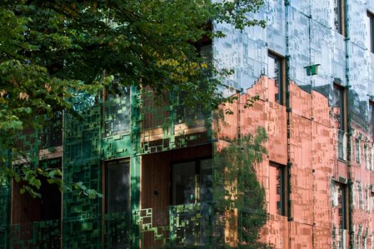 D36.  Oslo.  Kunstnerisk utsmykking sammen med Element Arkitekter AS.  Foto: Finn Ståle Felberg